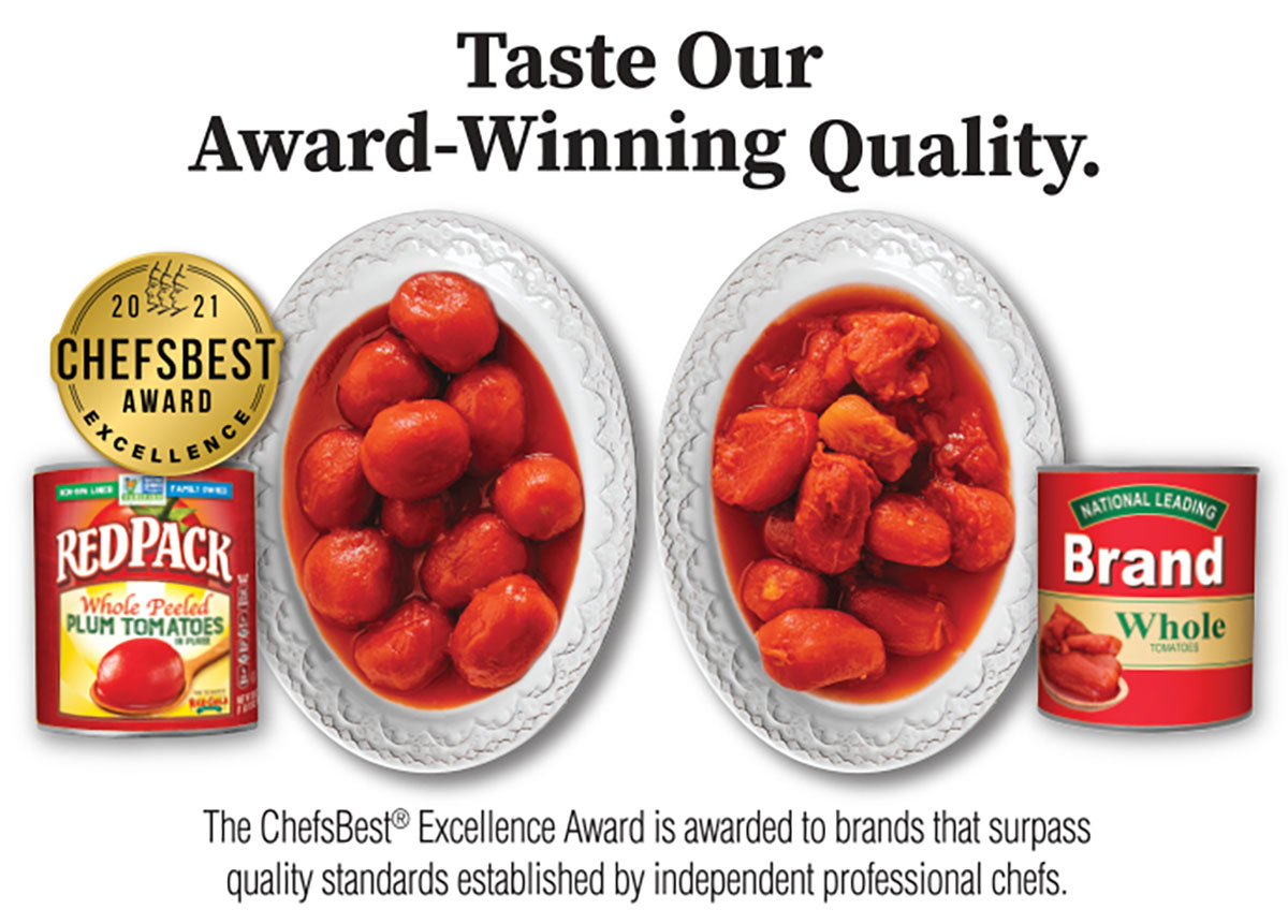 Image of Redpack best selling tomato paste and pasta dish