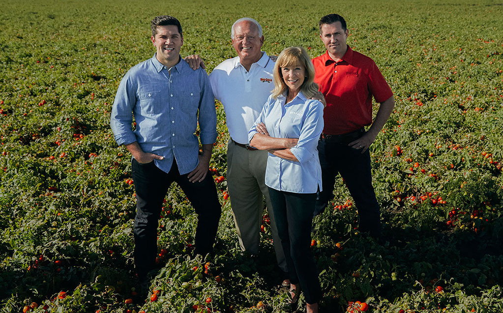 Image of Red Gold Tomatoes Fourth Generation Owners the Reichart Family