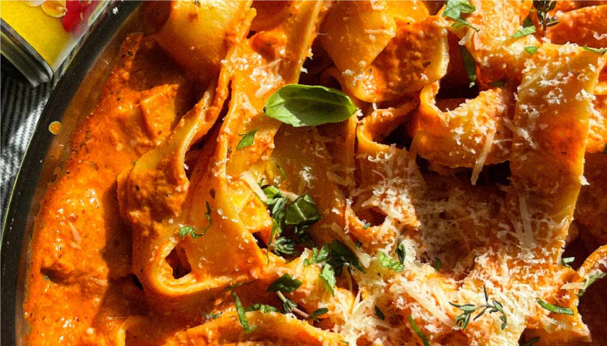 Creamy Goat Cheese Pasta Recipe