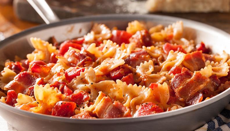 Bacon Tomato Pasta Recipe