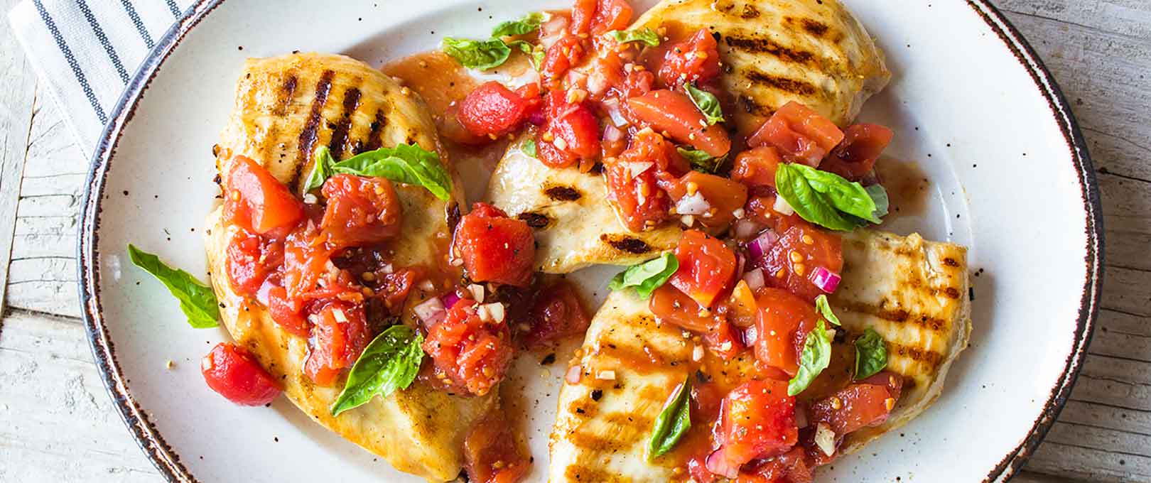 Bruschetta Grilled Chicken