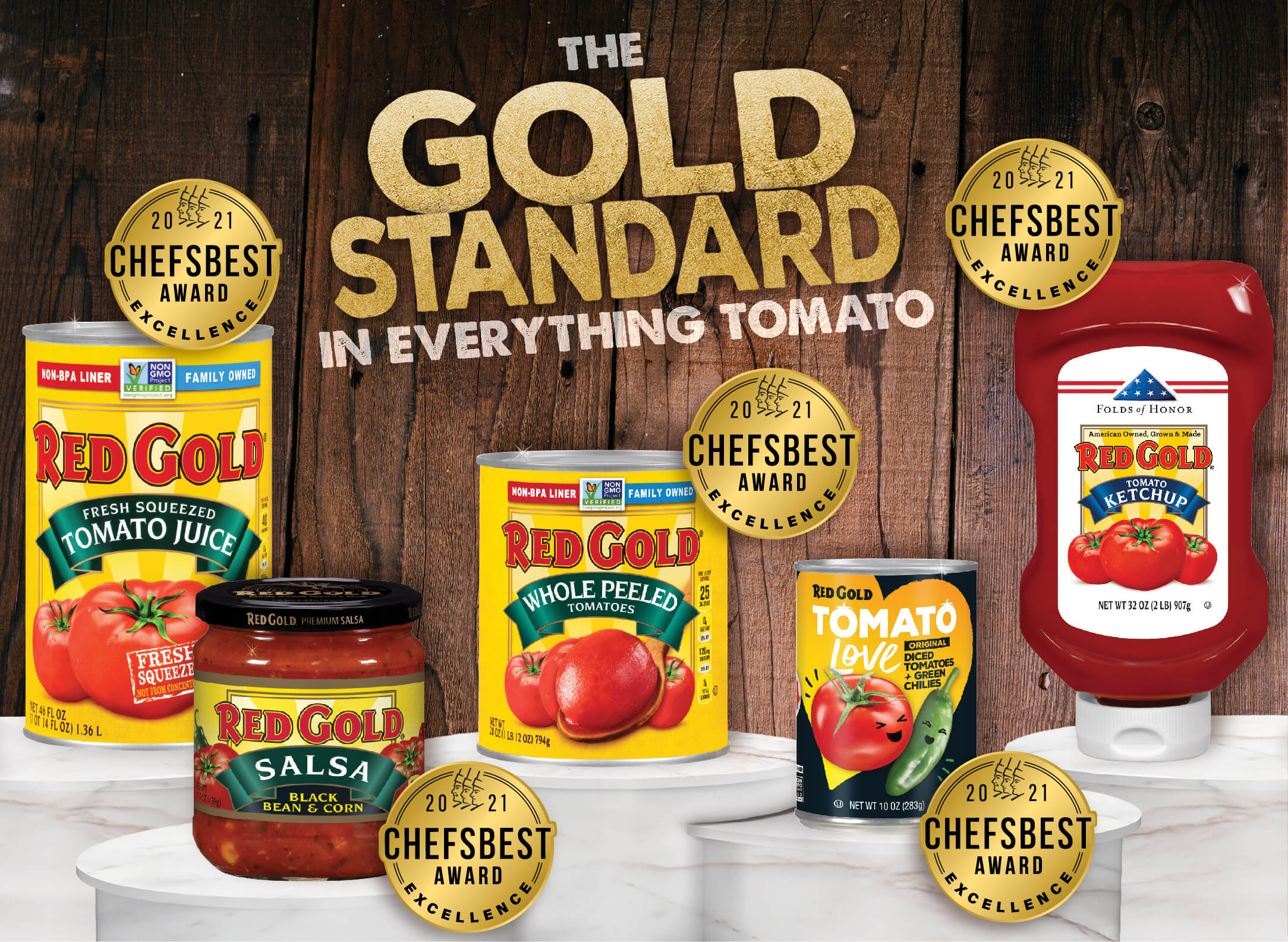 Red Gold Chef's Best Award-Winning Tomatoes