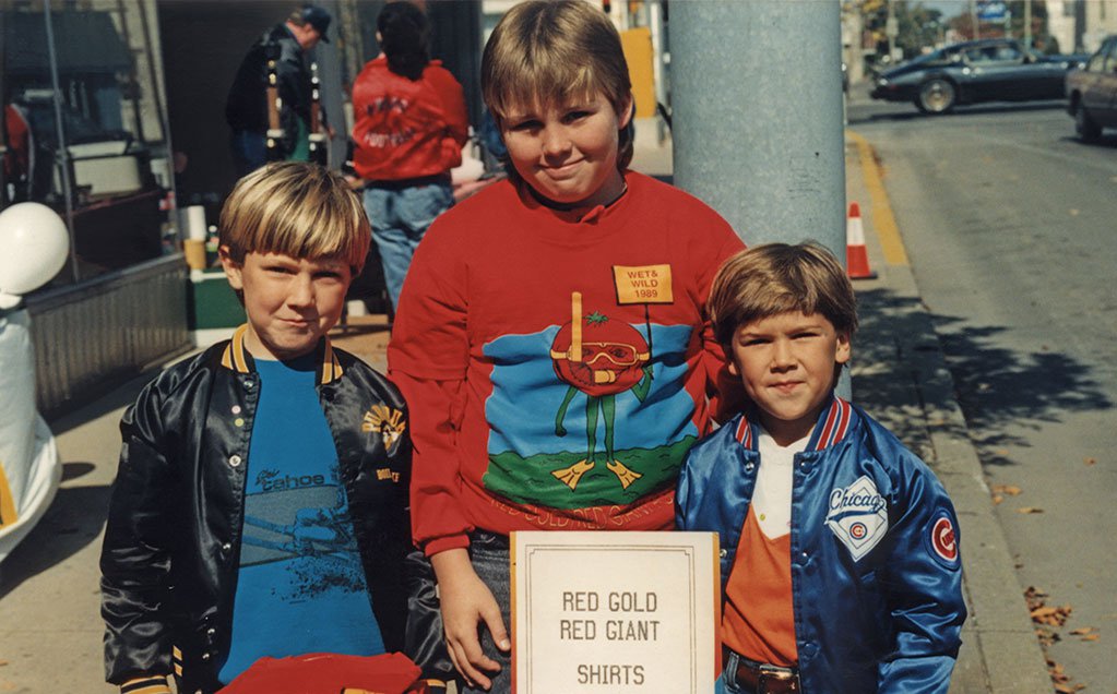 Image of young Reichart boys