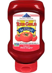 Image of Red Gold Tomato Ketchup made with Real Sugar