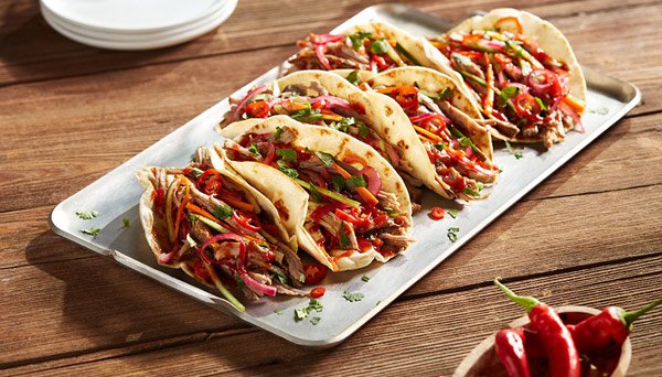Asian Pork Tacos