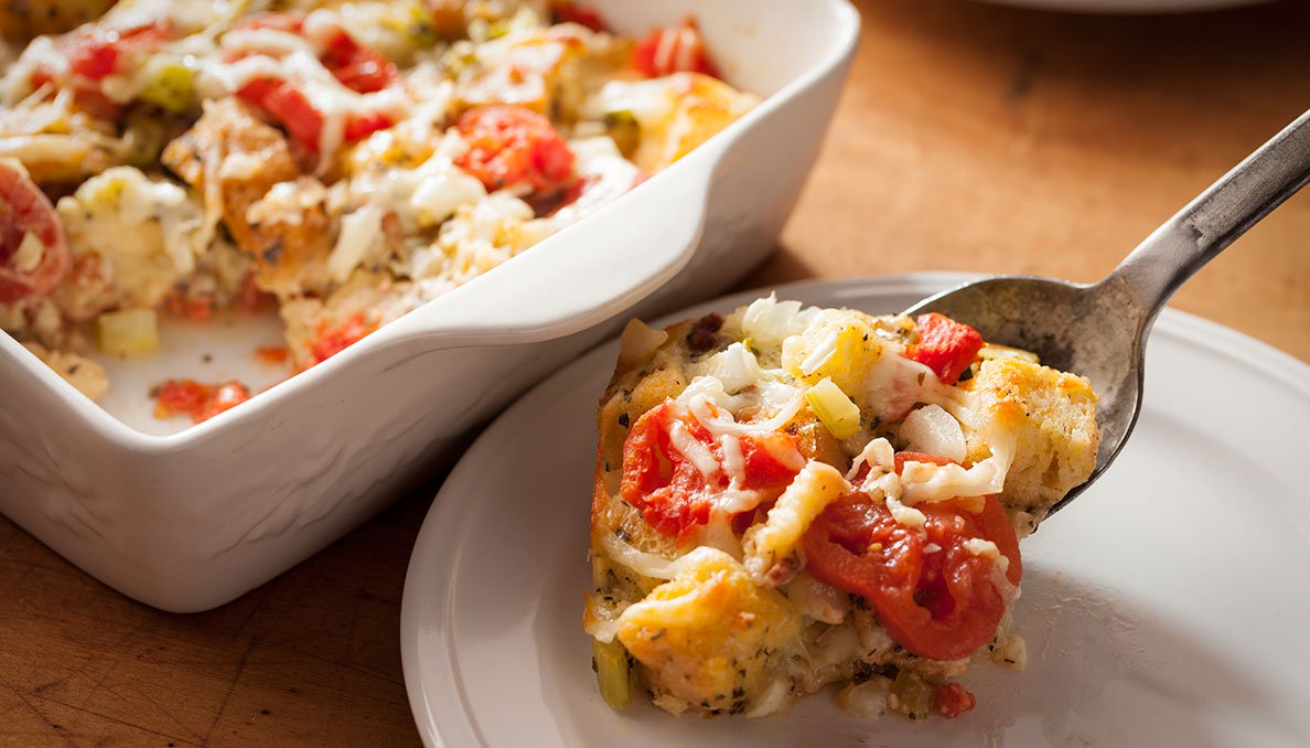 Baked Tomato Mozzarella