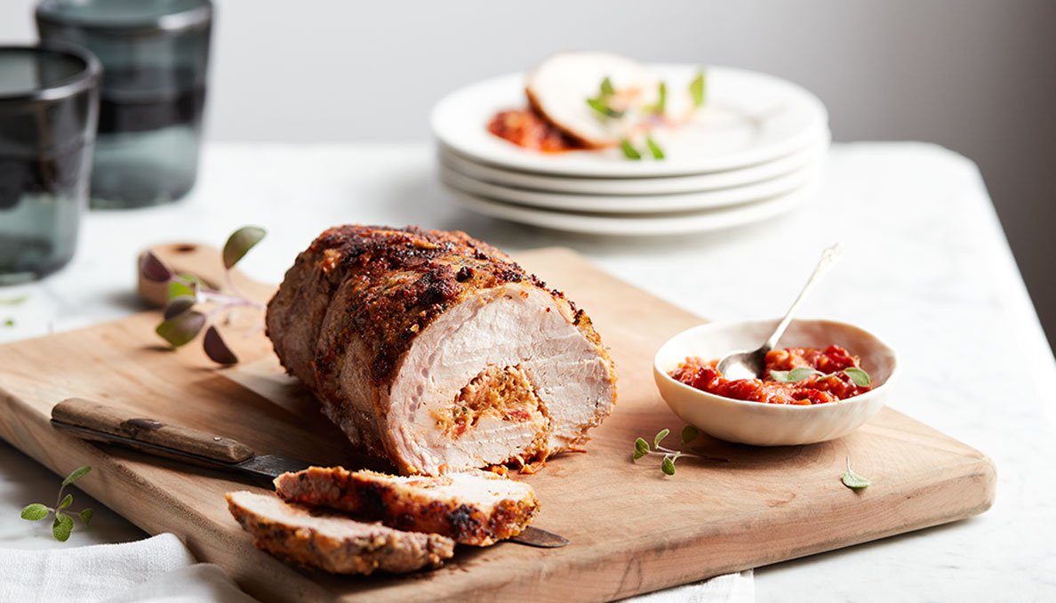 Stuffed-Parmesan-Pork-Roast Image of stuffed parmesan pork roast
