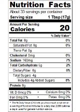 REDYA2R_RedGold_TomatoKetchup_FOH_20oz_Nutrition