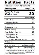 REDYA2RCOLT_RedGold_ColtsKetchup_20oz_Nutrition