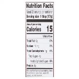 RG Sriracha Ketchup Nutrition Panel