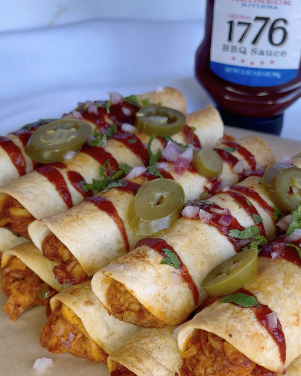 BBQ Baked Chicken Taquitos pic 10.8