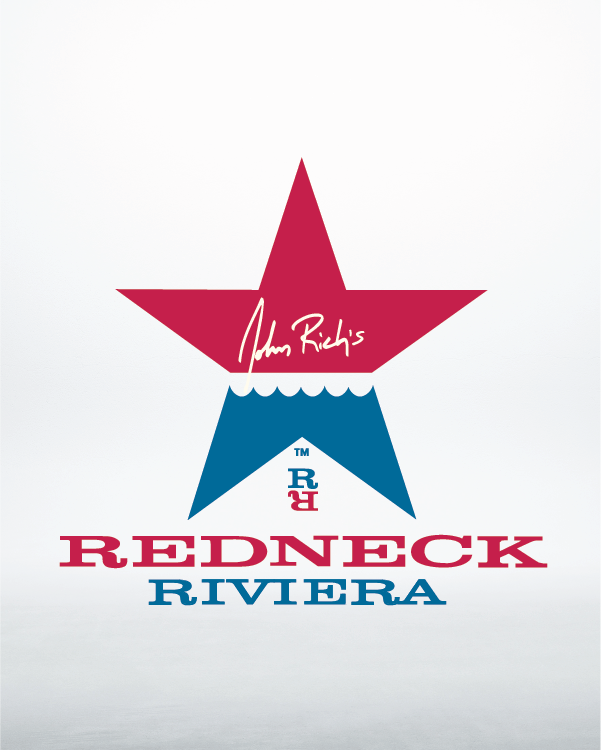 Image of Redneck Riviera logo with John Rich signature