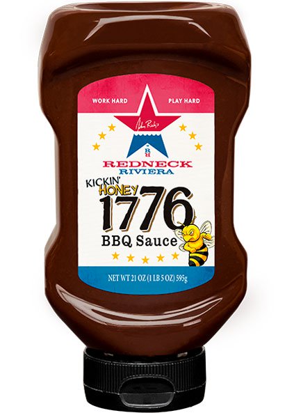 Image of Redneck Riviera Kickin' Honey 1776 BBQ Sauce