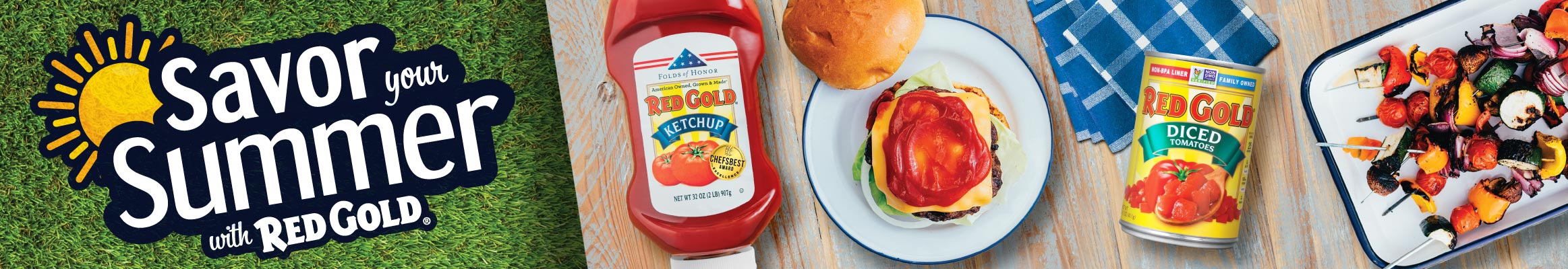 Savor your Summer with Red Gold Canned Tomato Products