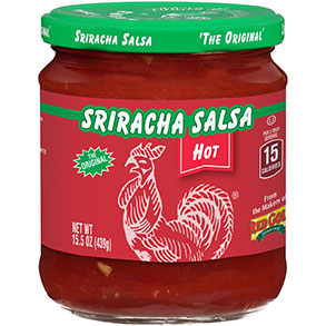 Front image of Red Gold Sriracha Salsa Hot Variety