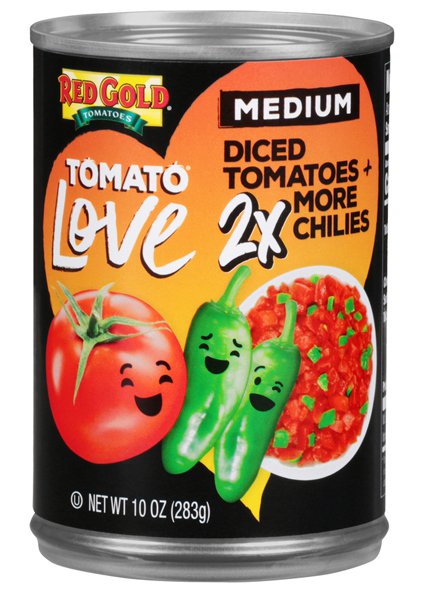Image of Medium Diced Tomatoes + 2X More Chilies 10 oz