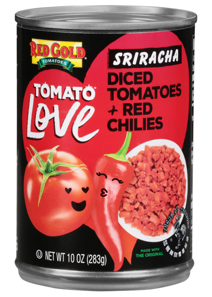 Image of Sriracha Diced Tomatoes + Red Chilies 10 oz