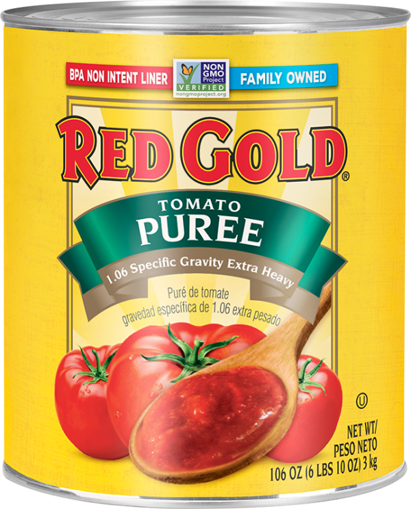 #10 Red Gold® Tomato Puree 1.06 Specific Gravity Extra Heavy