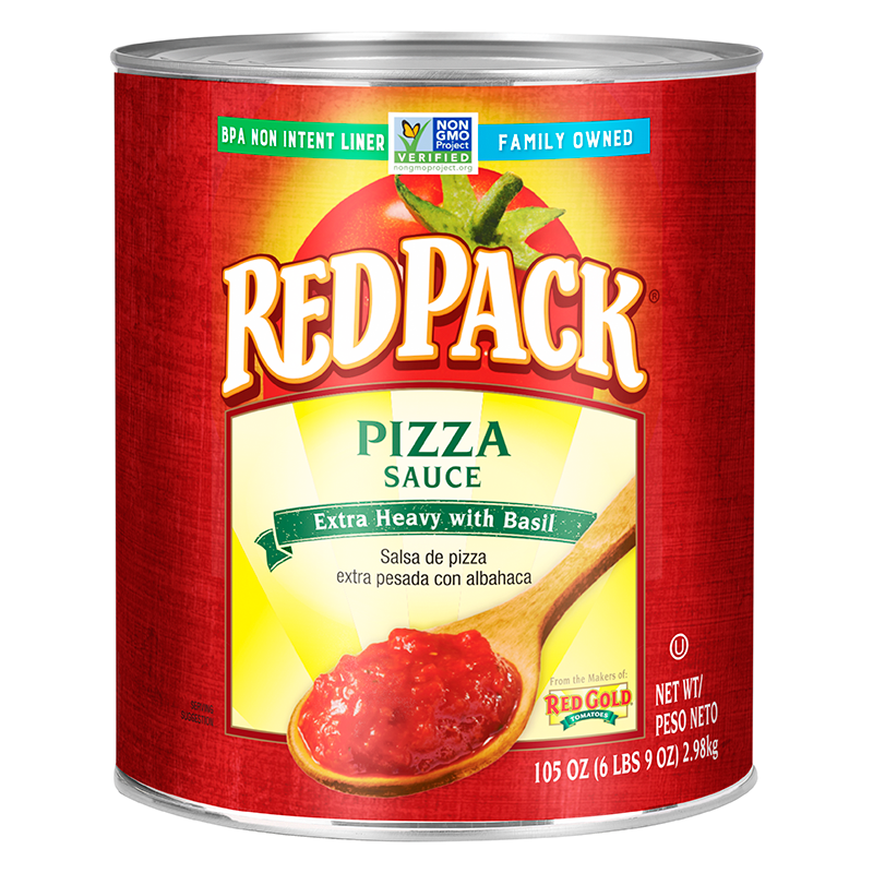 #10 Redpack Pizza Sauce Extra Heavy with Basil Image:1