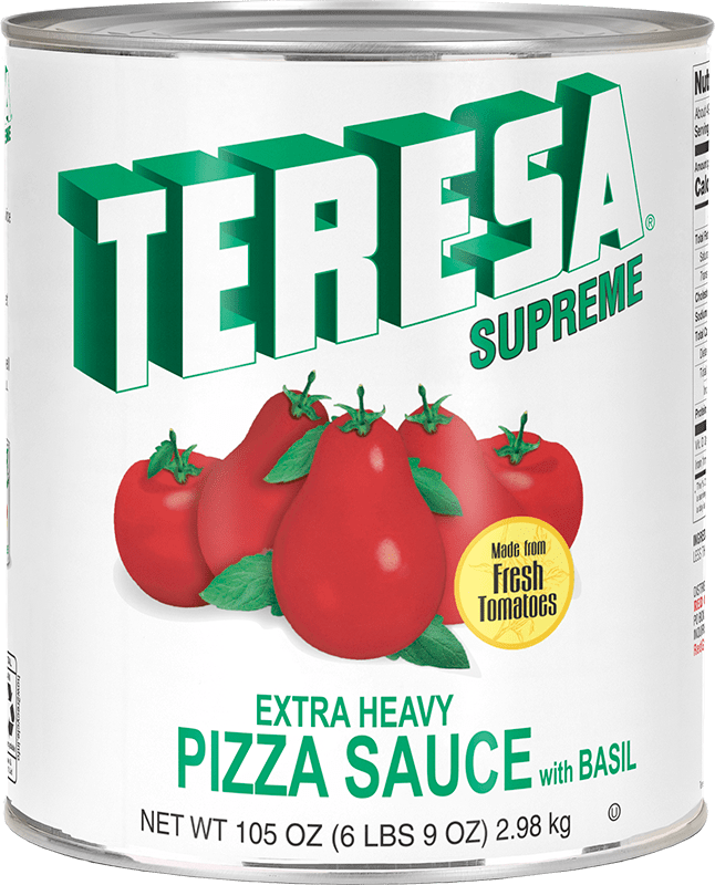 10 Teresa Pizza Sauce Extra Heavy with Basil | Red Gold®
