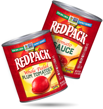 Canned tomato products from Red Pack Tomatoes