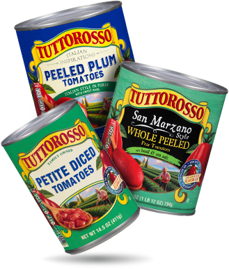Canned tomato products from Tuttorosso Tomatoes