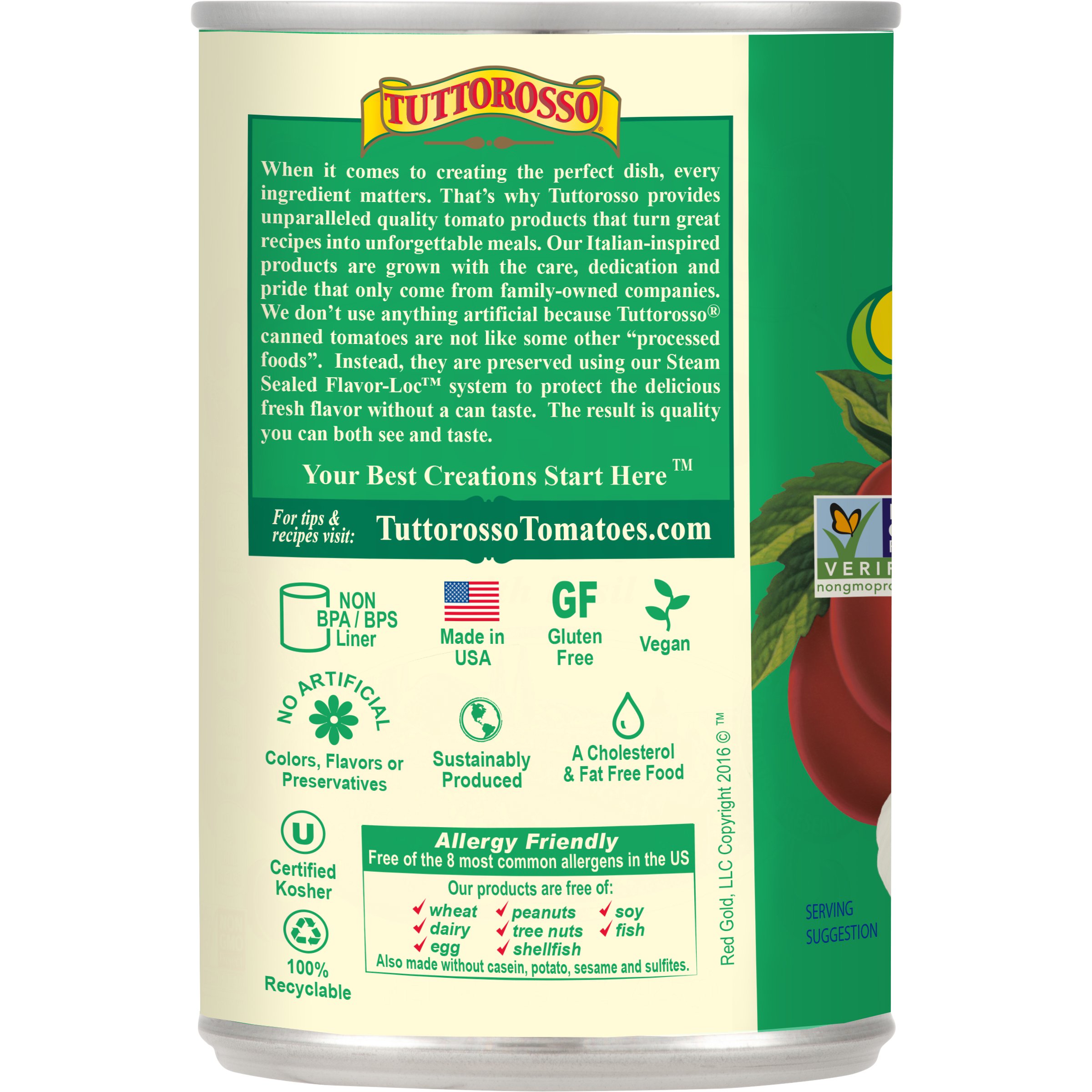 Crushed Tomatoes with Roasted Garlic 15 oz Image:3