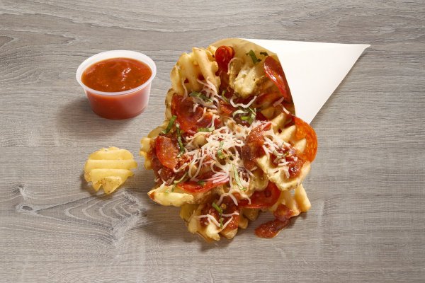 Meat Lover Waffle Pizza Fries