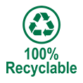 100 Percent Recyclable