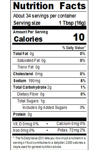18.5 oz No Added Sugar Ketchup Image:2