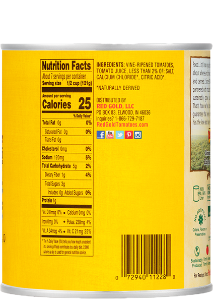 Canned Whole Peeled Tomatoes 28 oz Image:2