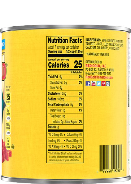 Canned Diced Tomatoes 28oz Image:2