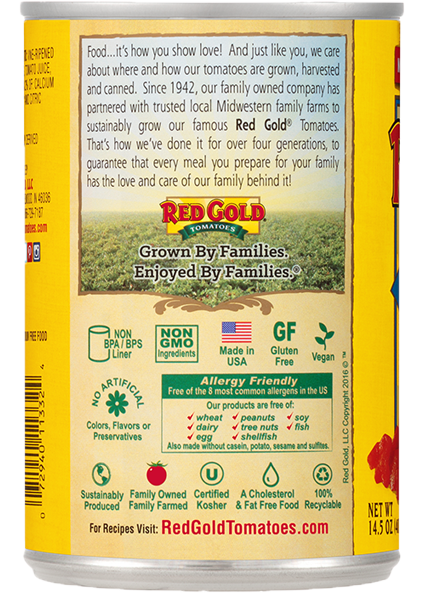 Canned Diced Tomatoes No Salt Added 14.5 oz Image:3