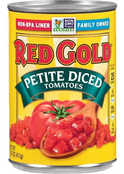 Canned Petite Diced Tomatoes 14.5 oz