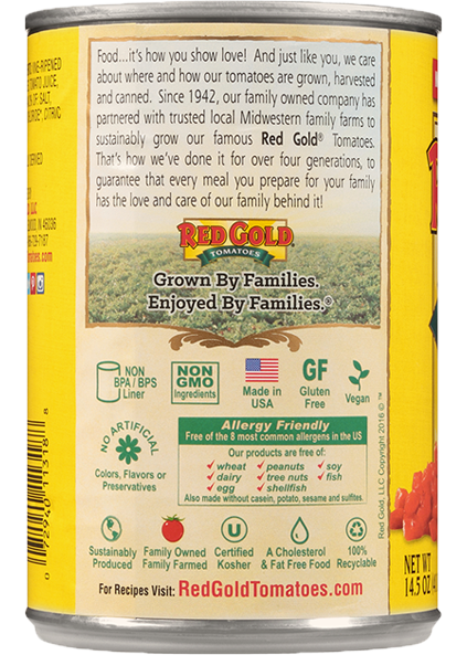 Canned Petite Diced Tomatoes 14.5 oz Image:3