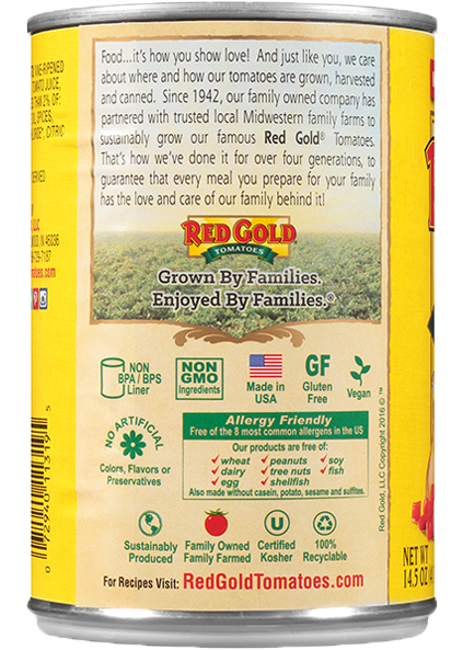 Petite Diced Tomatoes with Garlic & Olive Oil 14.5 oz Image:3