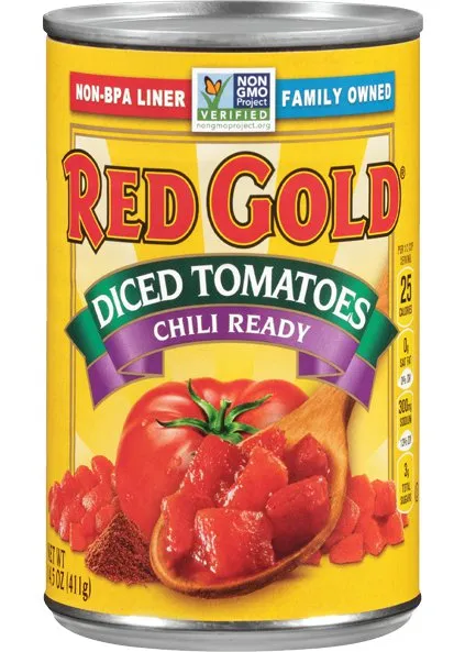 Chili Ready Canned Diced Tomatoes 14.5oz Image:1