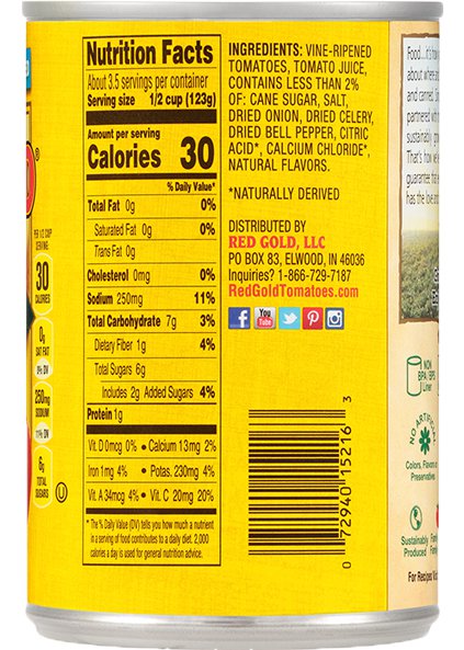 Canned Stewed Tomatoes 14.5 oz Image:2