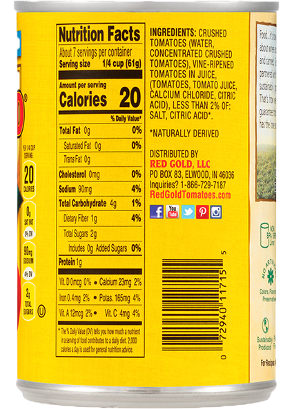 Canned Crushed Tomatoes 15 oz Image:3