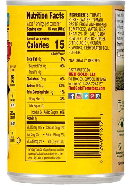 Canned Tomato Sauce 15 oz Image:4