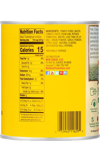 Canned Tomato Sauce 29 oz Image:3