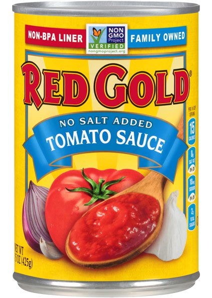 No Salt Added Tomato Sauce 15 oz