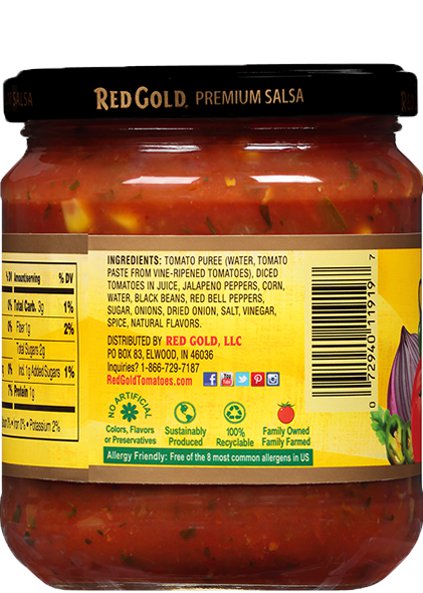 Black Bean & Corn Salsa 15.5 oz Image:2