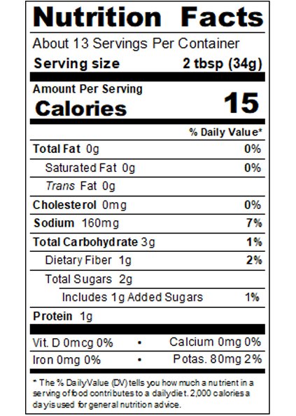 Black Bean & Corn Salsa 15.5 oz Image:4