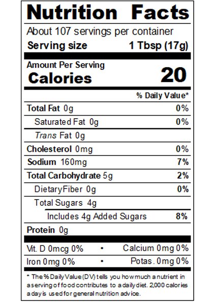 Premium Tomato Ketchup 64 oz Sqeeze Bottle Image:2