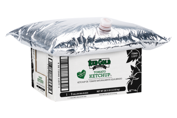 3 gal Red Gold Naturally Balanced Tomato Ketchup