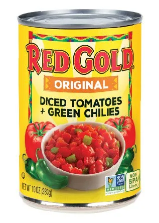 Original Diced Tomatoes + Green Chilies 10 oz Image:1