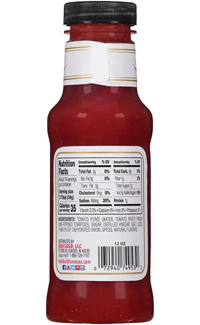 Chili Sauce with Real Sugar 12 oz Image:3
