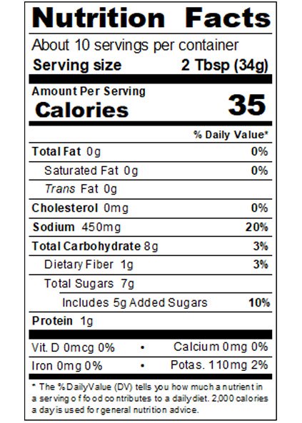 Chili Sauce with Real Sugar 12 oz Image:2