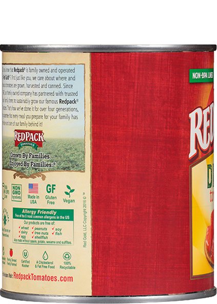 Redpack Canned Diced Tomatoes 28 oz Image:3